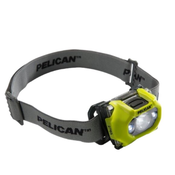 Pelican 2765 Yellow 155 Lumens LED Head Lamp Hands Free Industrial Flashlight - Picture 14 of 14
